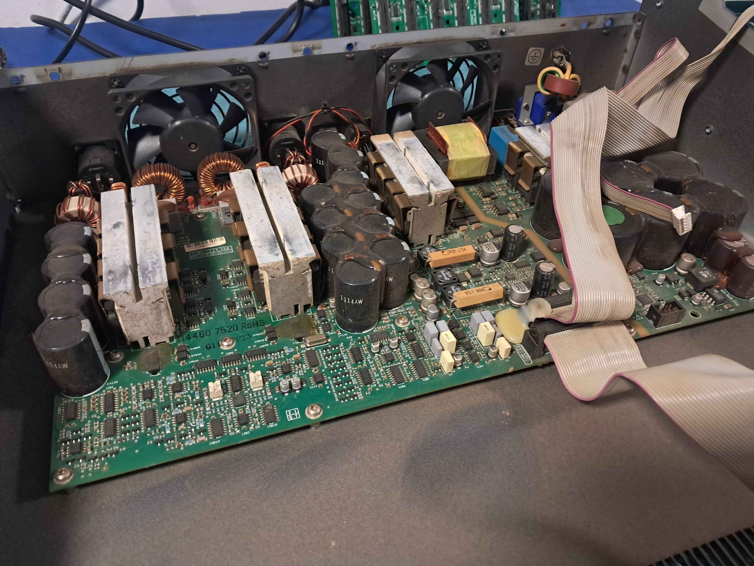 pojačalo nakon čišćenja